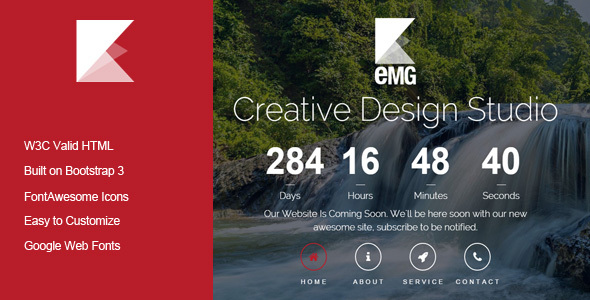 Emg Responsive Coming Soon Template